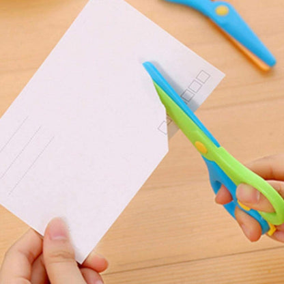 Plastic Safety Scissor, Pre-School Training Scissors.