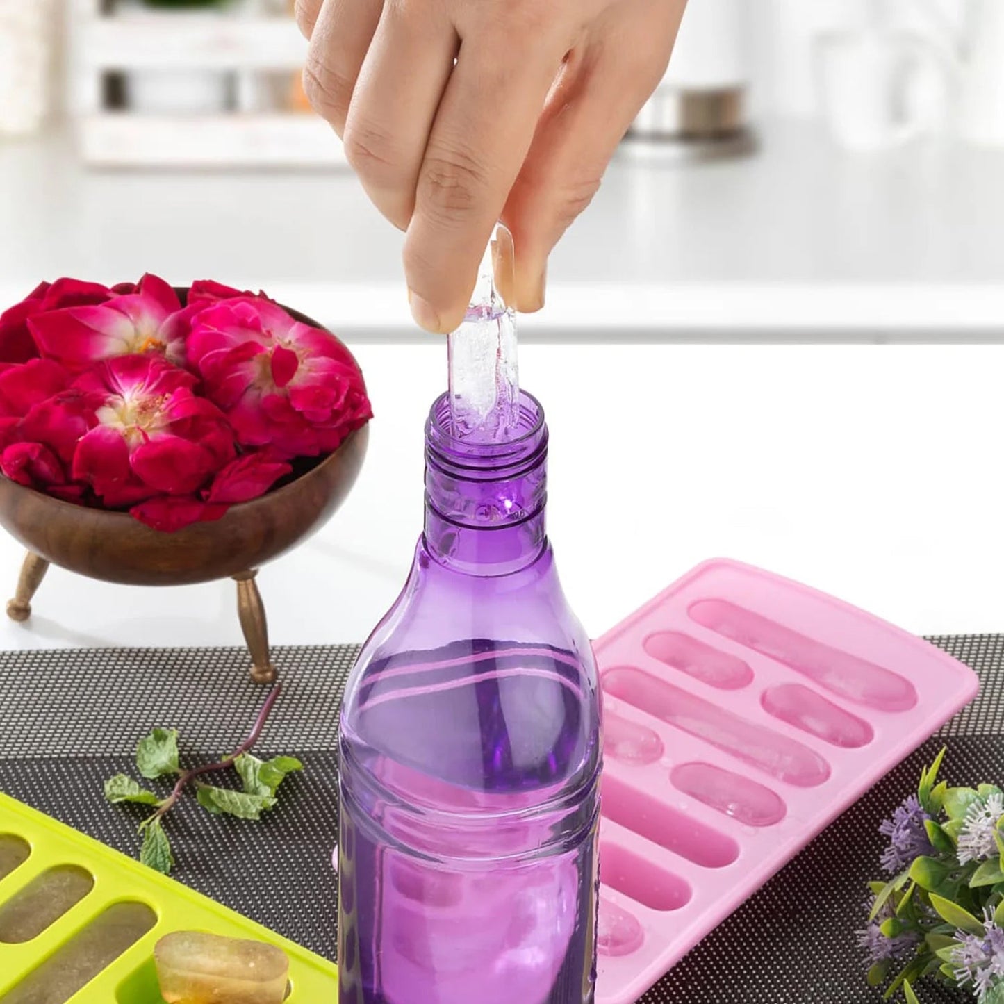 Fancy Ice Tray, Used Widely In All Kinds Of Household Places While Making Ices And All Purposes (1 Pc)