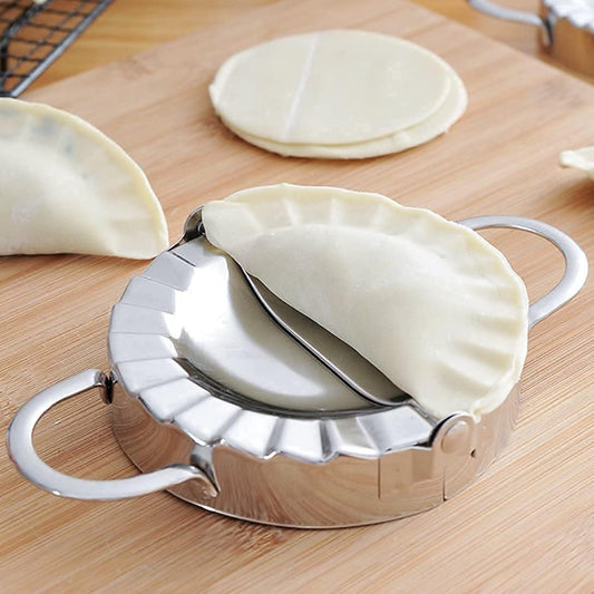 Dumpling Mold, Never Rusty Strong Convenient Stainless Steel Dumpling Maker Durable for Home (1 Pc)