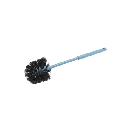 PLASTIC ROUND TOILET CLEANER BRUSH PLASTIC BATHROOM CLEANER - ROUND HOCKEY STICK SHAPE TOILET BRUSH