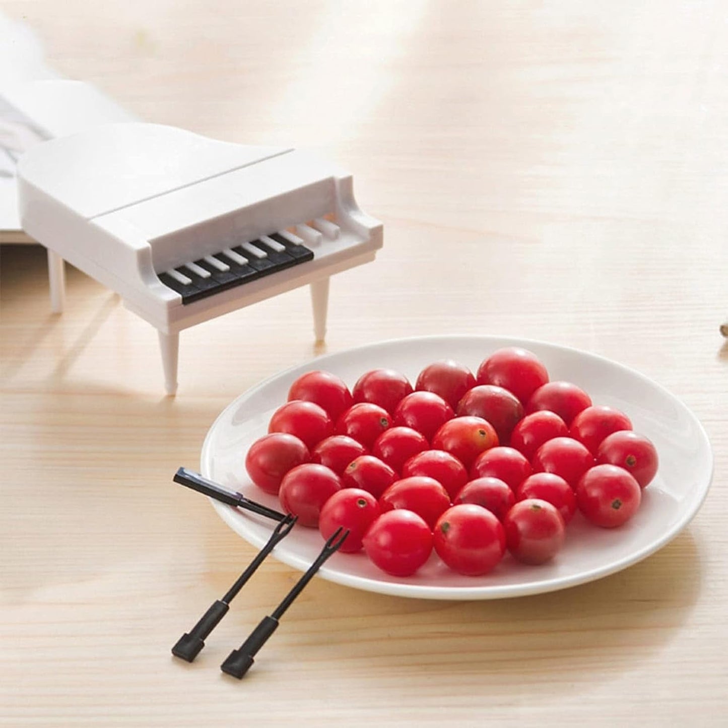 Piano Fruit Forks: Fun & Functional for Snacks (10 Pc Set)