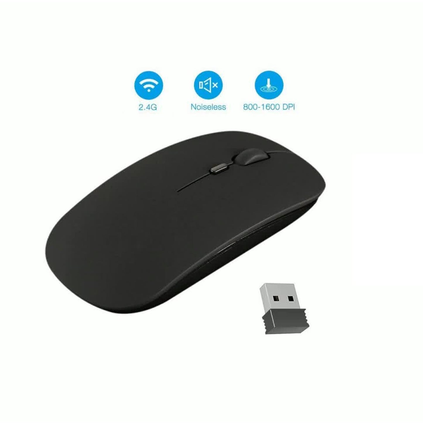 6077 Wireless Mouse for Laptop/PC/Mac/iPad pro/Computer 