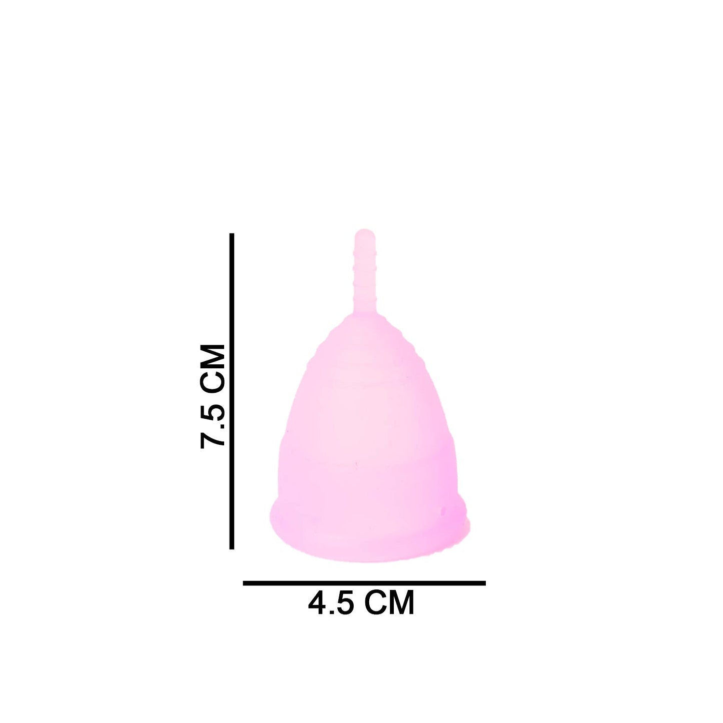 REUSABLE MENSTRUAL CUP USED BY WOMEN AND GIRLS DURING THE TIME OF THEIR MENSTRUAL CYCLE