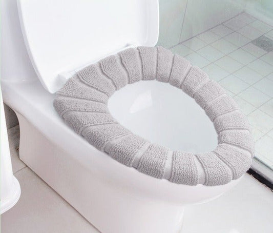 1458 Winter Comfortable Soft Toilet Seat Mat Cover Pad Cushion Plush 